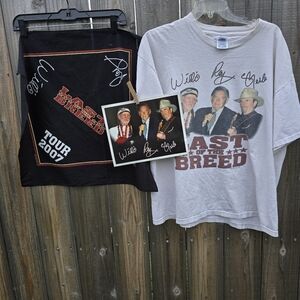 Last Of The Breed Shirt Mens XL White Delta Pro Weight Graphic Concert Tour 2007